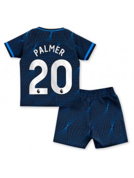 Chelsea Cole Palmer #20 Auswärts Trikotsatz für Kinder 2023-24 Kurzarm (+ Kurze Hosen)